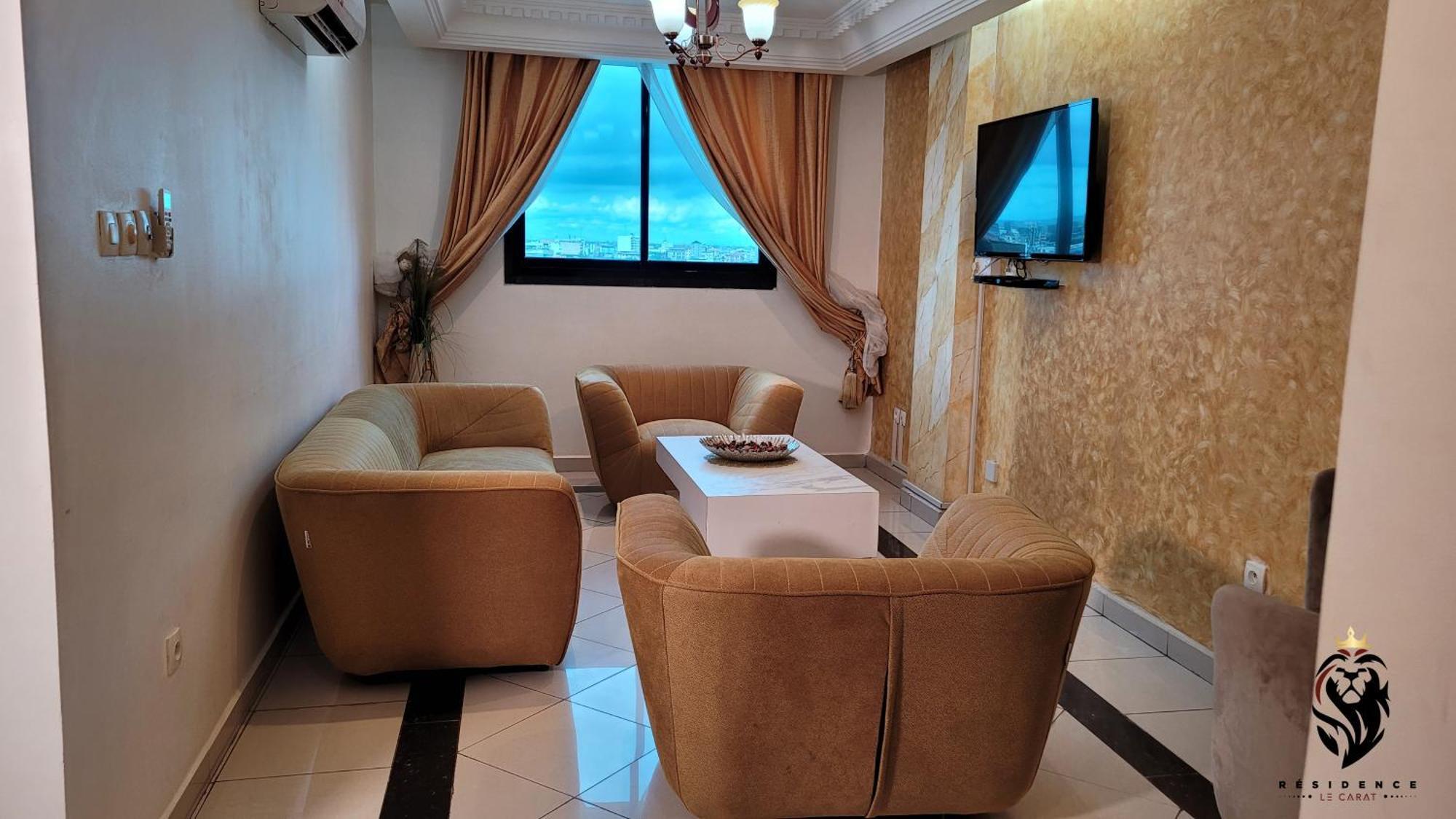 Residence Le Carat Douala Bagian luar foto